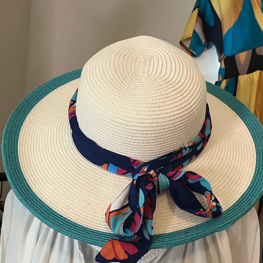 Escapada Navy Multicolor Leaf-Print Jumpsuit & Be… - image 3